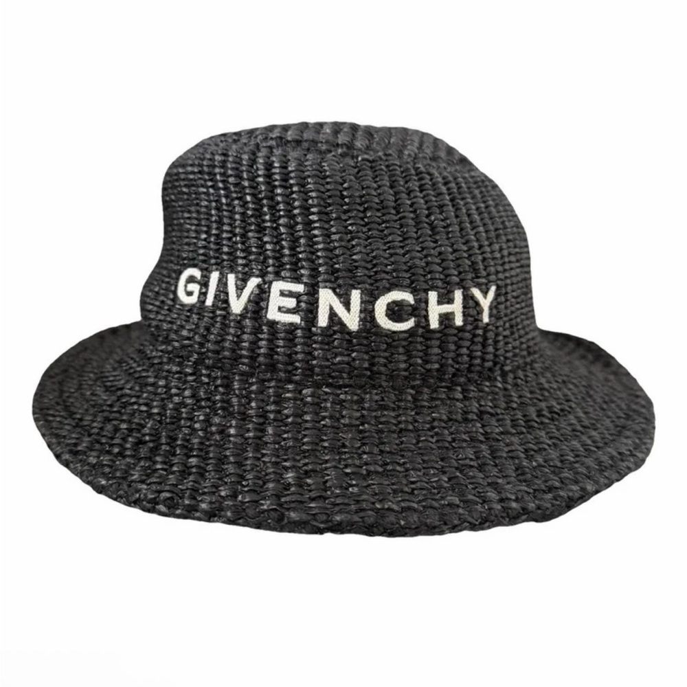 Givenchy Raffia Bucket Hat - image 1